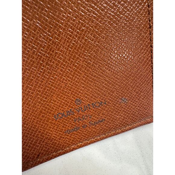 LOUIS VUITTON VINTAGE ORANGE CAMEL EPI LEATHER AGENDA MINI - Picture 7 of 10